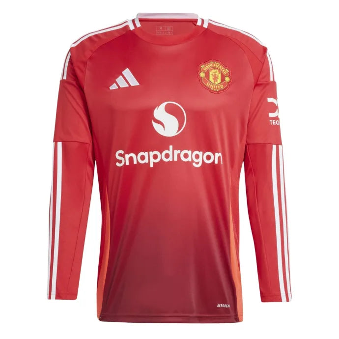 MANCHESTER UNITED 24/25 Home Jersey Long Sleeve - Player Version