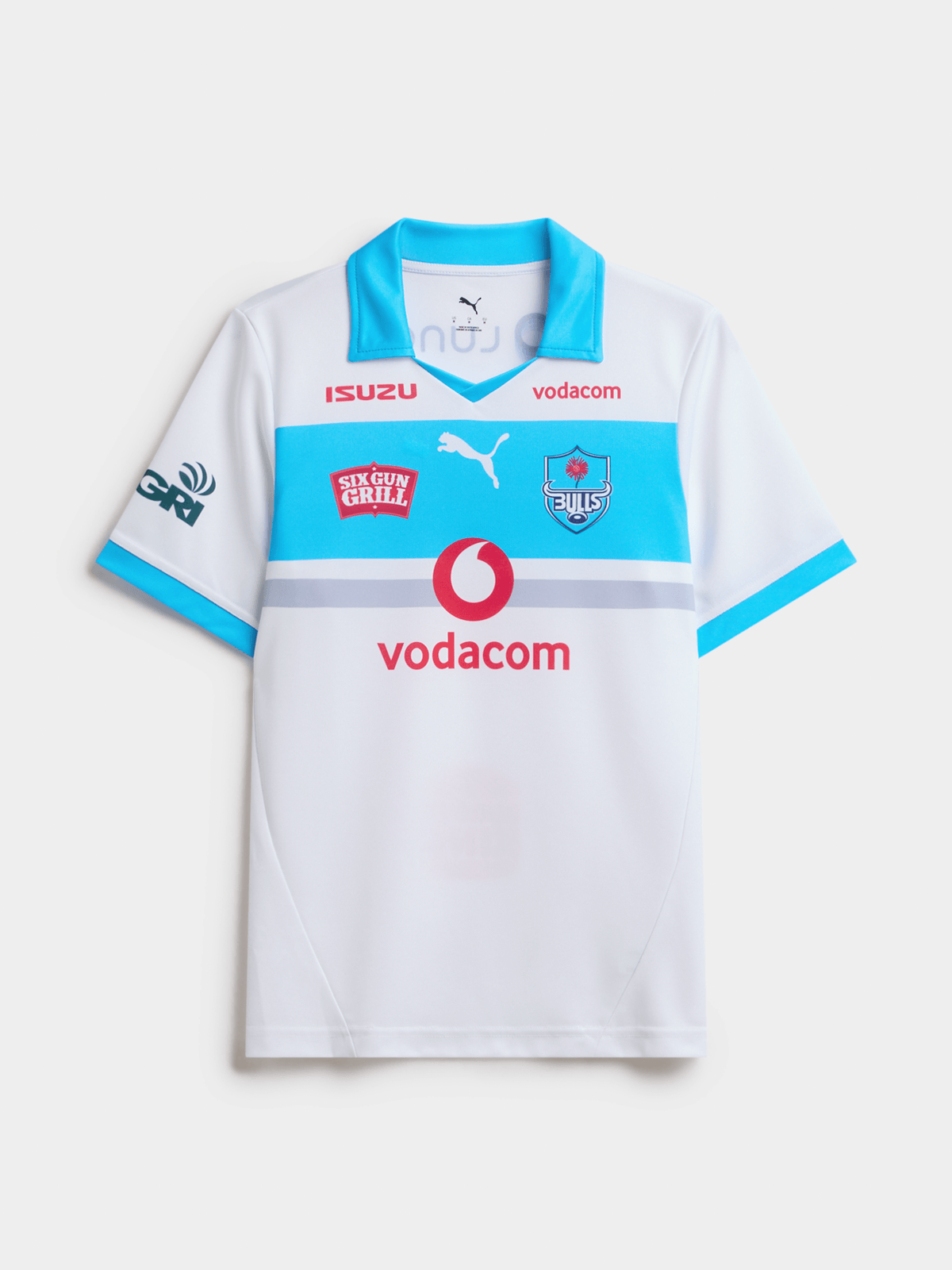 Blue Bulls Away 2025 White Stadium Jersey